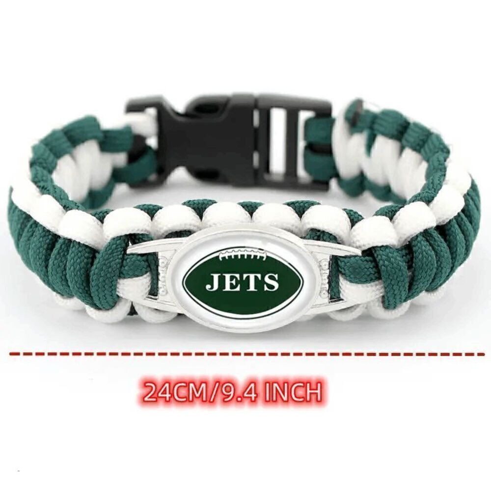 NFL NEW YORK JETS Woven Bracelet NIP